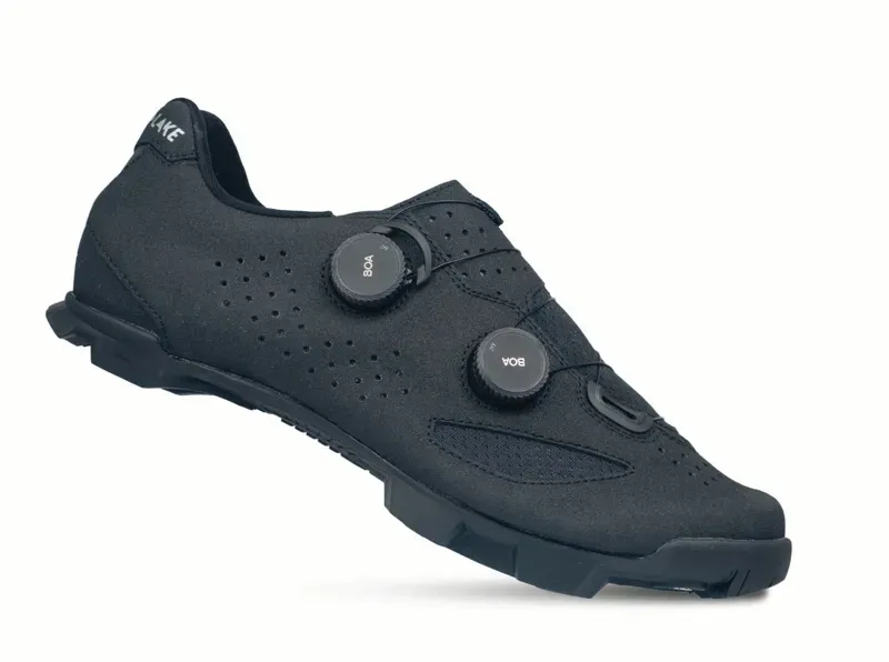 Lake MX239-X Mountain Bike Shoes in Helcor Black/Black